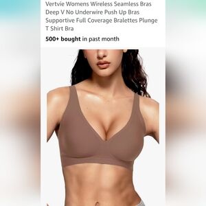 VertVie Wireless Plunge Bra